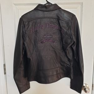 Harley-Davidson Night Wind Women's Leather Jacket - Small